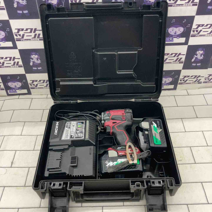 ◇ハイコーキ(HIKOKI ※旧:日立工機) コードレスインパクトドライバー WH36DC(2XPR)【所沢店】