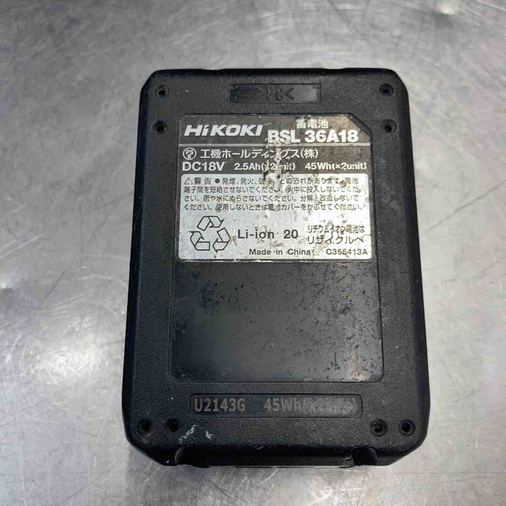 【中古品】 ハイコーキ(HIKOKI ※旧:日立工機) 36V コードレスブロワ RB36DB(NNB) マルチボルトバッテリー1個付属 【東大和店】