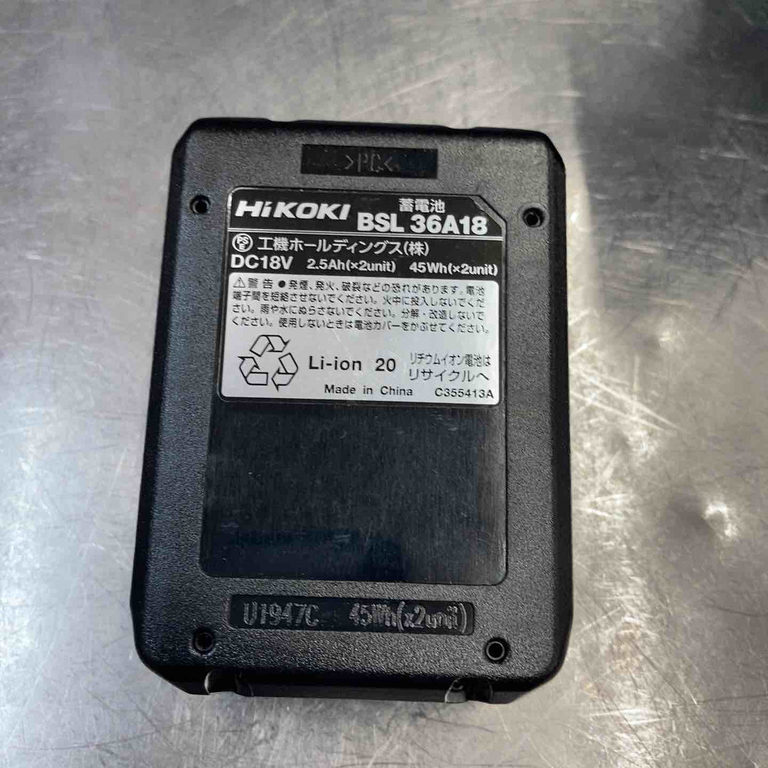 【中古品】 ハイコーキ(HIKOKI ※旧:日立工機) 36V コードレス集じん丸のこ C3605DYA(NN) バッテリー1個付属 【東大和店】