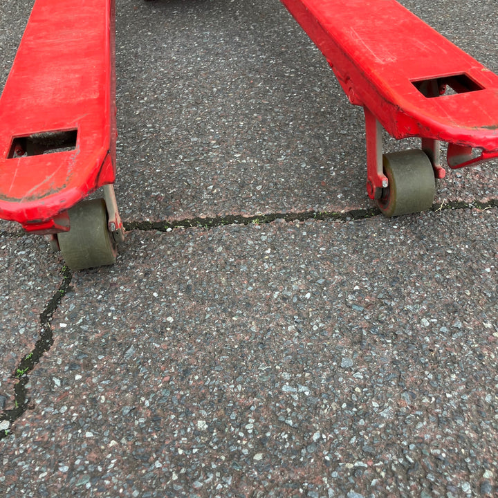 【店頭受取り限定】ニチユ ハンドパレット パレットトラック PT10S-18-100 耐荷重1000kg 爪長さ 1000mm【越谷店】