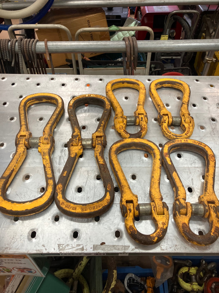 GUNNEBO グネボ カップリングリンク 18/20 まとめ売り 荷吊り スウェーデン鋼 【草加店】