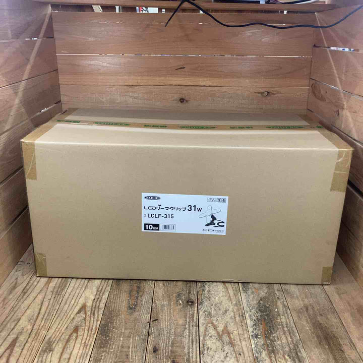 日動(NICHIDO) 100V LEDクリップライト リーフクリップ 31W LCLF-315 口金 E26 屋内用 10台【所沢店】