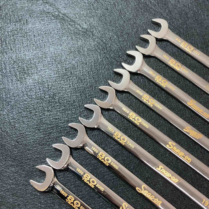 【中古美品】◇Snap-on(スナップオン) 80WRSETX 80周年記念モデル コンビネーションレンチ セット【東大和店】