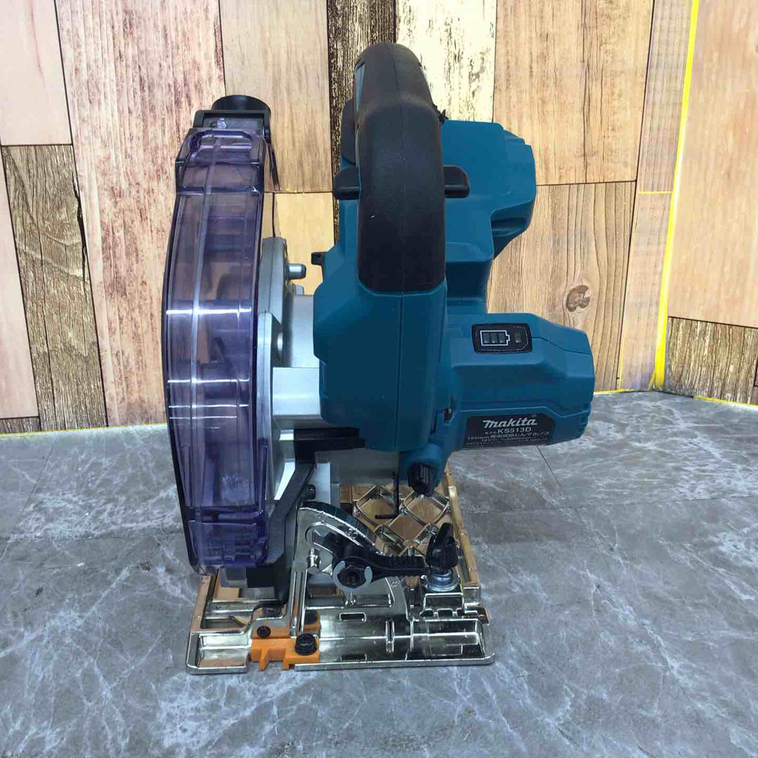 【中古品】★マキタ makita 18V 125mm コードレス防じん丸のこ KS513DZ 本体のみ【八潮店】