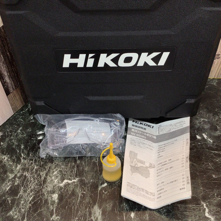 ★ハイコーキ(HIKOKI ※旧:日立工機) 高圧エア釘打ち機 NV65HR2(S)【八潮店】