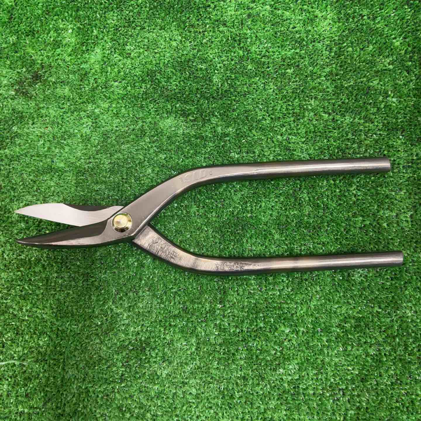 株式会社ツボタ 種光 板金鋏(金切鋏) 柳刃 240mm ステン用 安来鋼 SLD