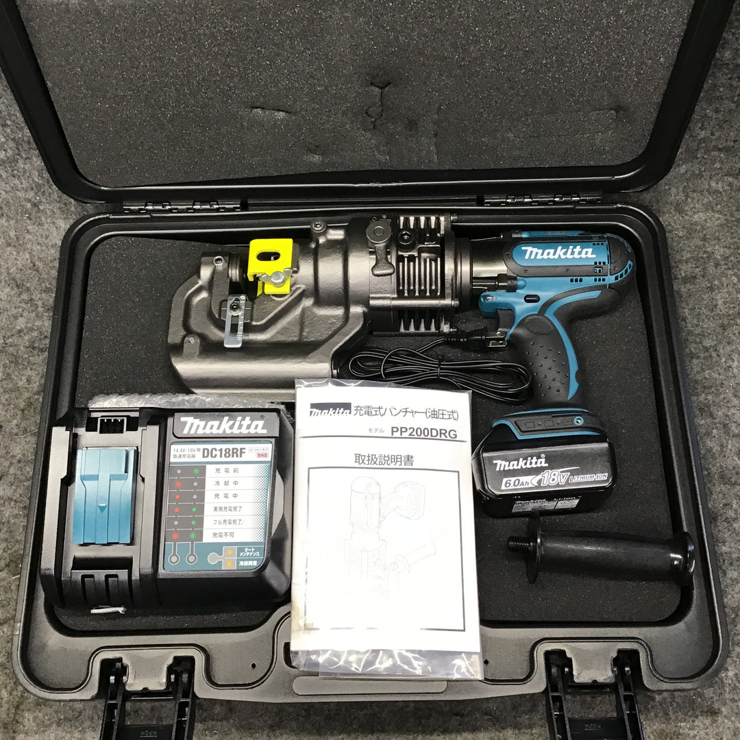 未使用】 マキタ (makita) 18V コードレスパンチャー PP200DRG 【桶川 