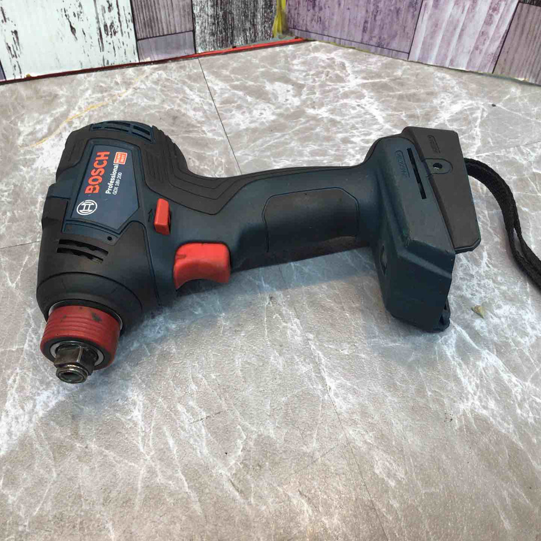 ◇ボッシュ(BOSCH)  コンボキット コードレスドライバードリル GSR18V-55/ コードレスインパクトドライバーインパクトレンチ兼用  GDX18V-200 GDX18V200GSR【八潮店】