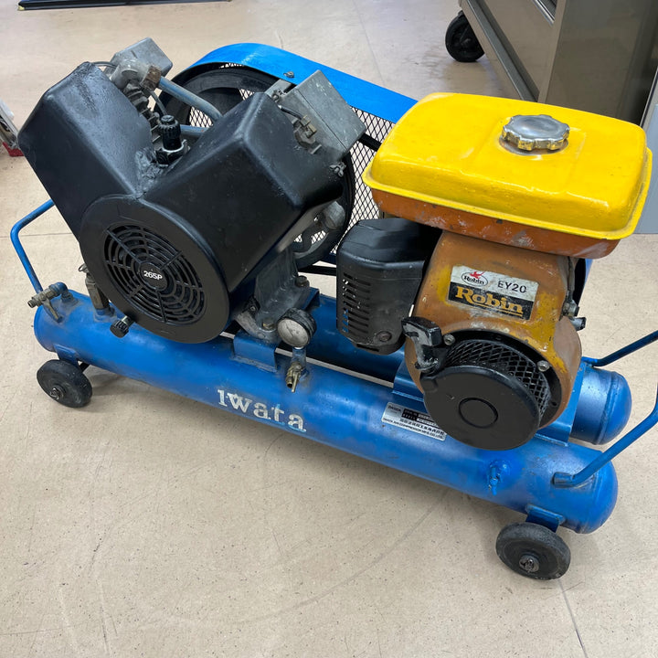 【中古現状品/店頭受取り限定】◇アネスト岩田 IWATA 3馬力 エンジンコンプレッサ SUE-222PB【東大和店】