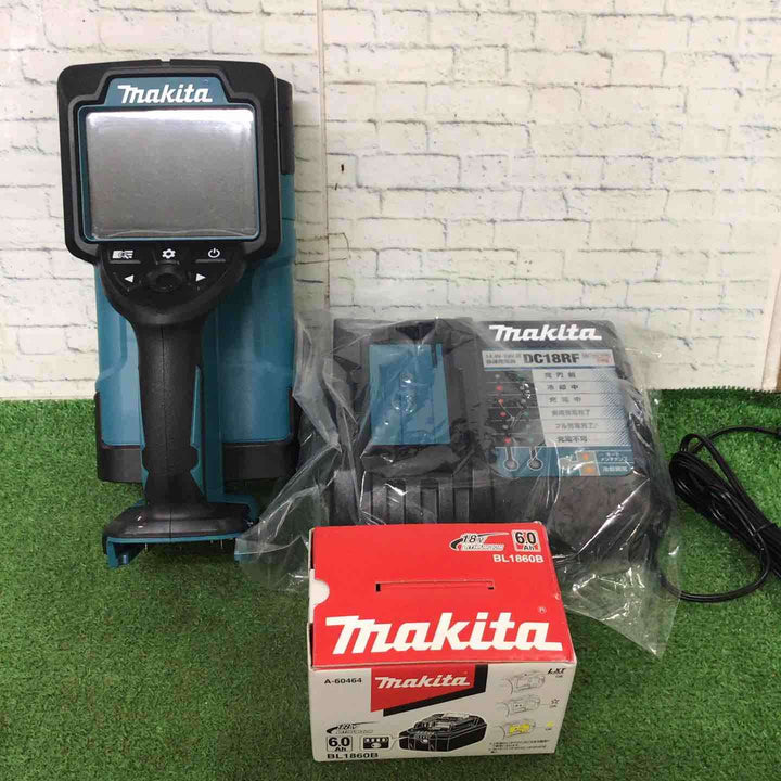 ★マキタ(makita) コードレスウォールディテクタ コンクリート探知機 WD181DZK  未使用の18V6.0Ahバッテリー・充電器付【町田店】