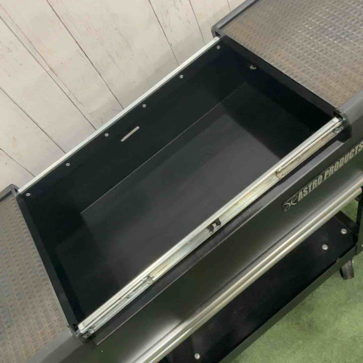 【店頭受取り限定】アストロプロダクツ ツールワゴン 2段 スライドトップ | W780 D370 H840mm スライド天板 ツールカート ツールキャビネット 工具 収納 作業 整備 台車 ガレージ【川口店】