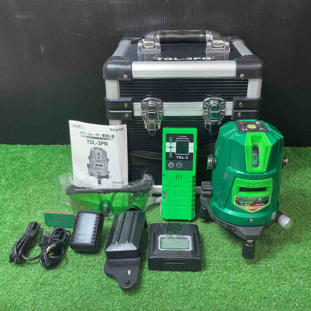 ◇高儀 2ライングリーンレーザー墨出し器 TGL-3PN【岩槻店】