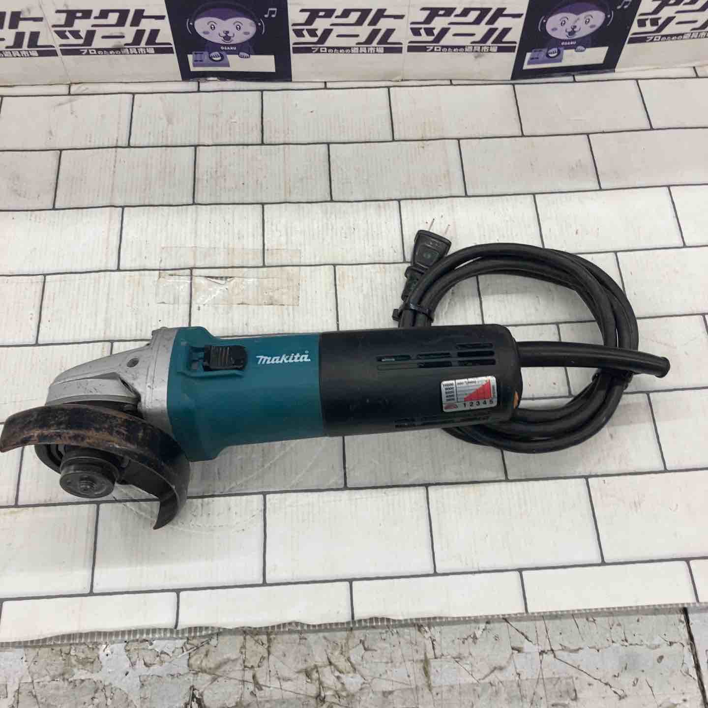 マキタ　100mm電子ディスクグラインダ　9560CV　変速ダイヤル付