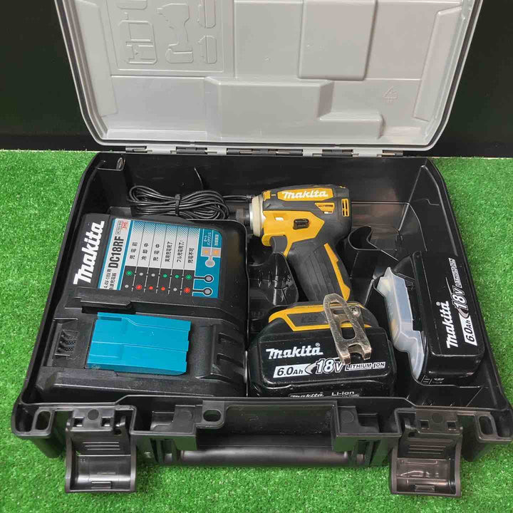 【美品】★マキタ(makita) コードレスインパクトドライバー TD172DGXFY 18Vバッテリー2個付き！【岩槻店】