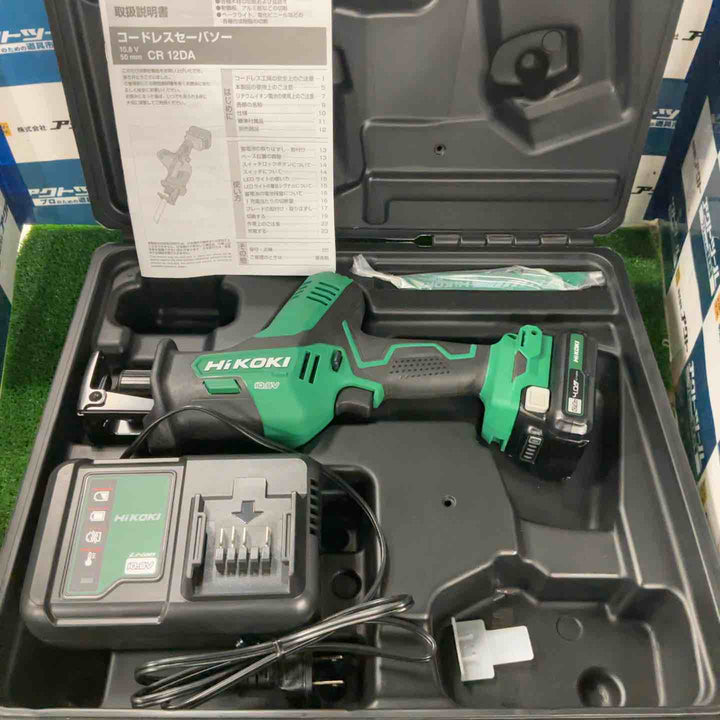 ★ハイコーキ(HIKOKI ※旧:日立工機) コードレスセーバーソー CR12DA(LS)【草加店】