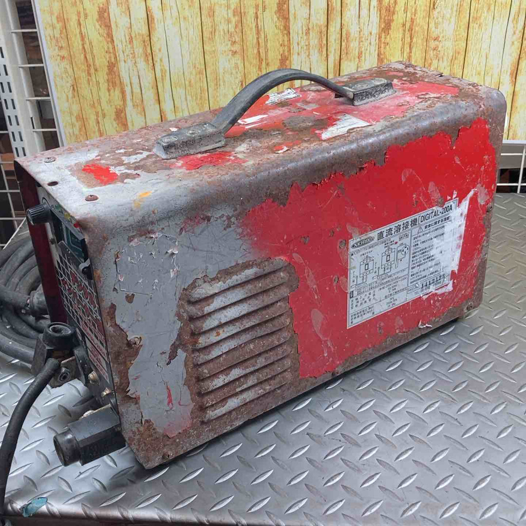【店頭受取り限定】◇日動 直流溶接機 デジタルインバータ溶接機 単相200V専用 DIGITAL-200A【川崎店】