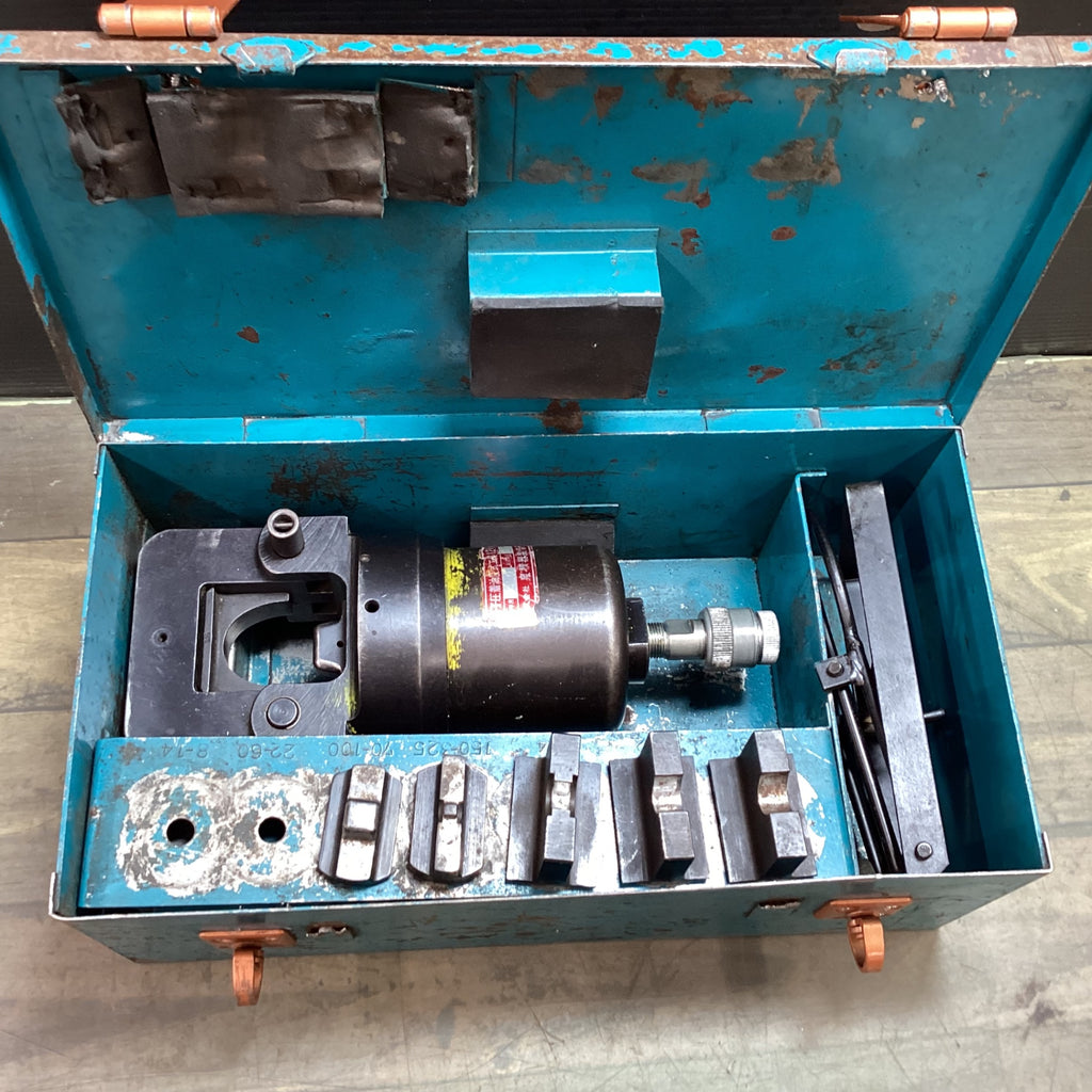泉精器　油圧圧着工具　12号S マクセルイズミ 泉精器 12号A 油圧式圧着工具(ダイス付) 12A 1台（直送