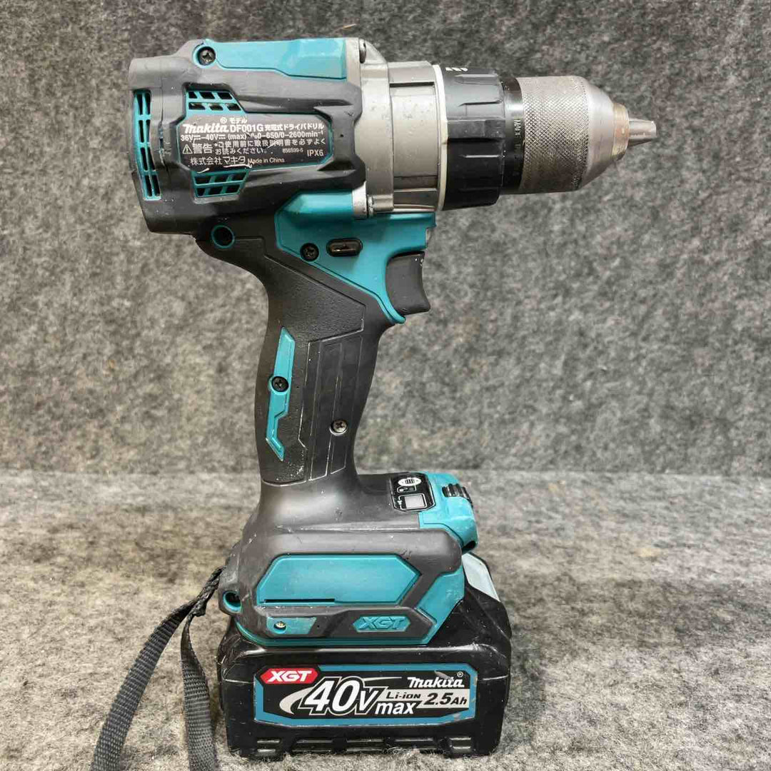 マキタ(makita) コードレスドリルドライバー DF001GZ(40V2.5Ahバッテリー付) 【桶川店】