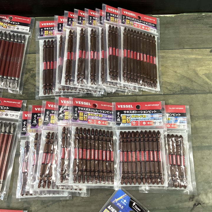 【大特価まとめ売り！・未使用品】ビット10本入り 42パックまとめ売り 六角軸6.35mm インパクトドライバー用【東大和店】