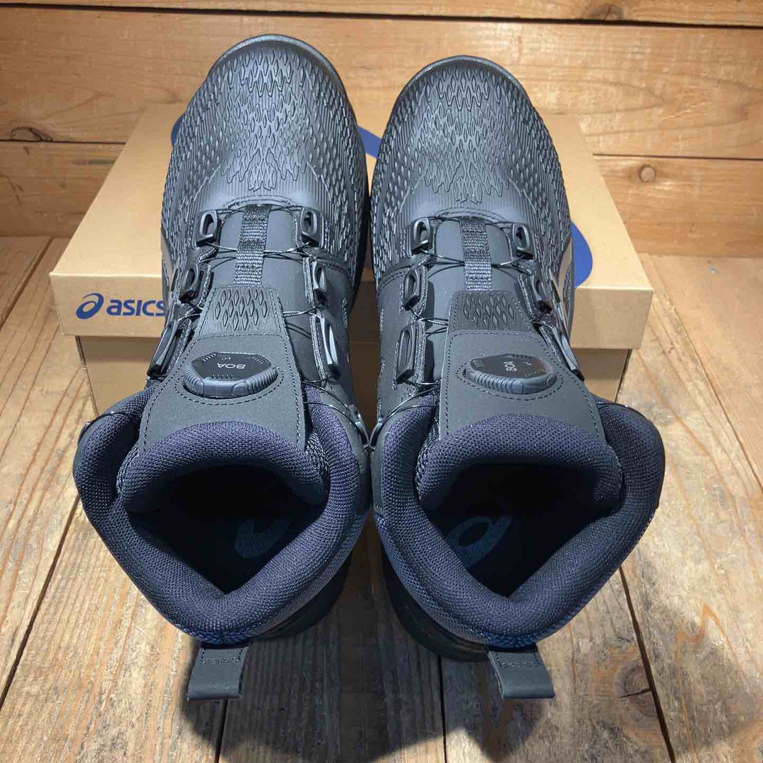 【未使用品】◇[アシックス]  安全靴 ウィンジョブ CP122 BOA ブラック/ガンメタル 27.0cm BOA 1273A117-001【所沢店】