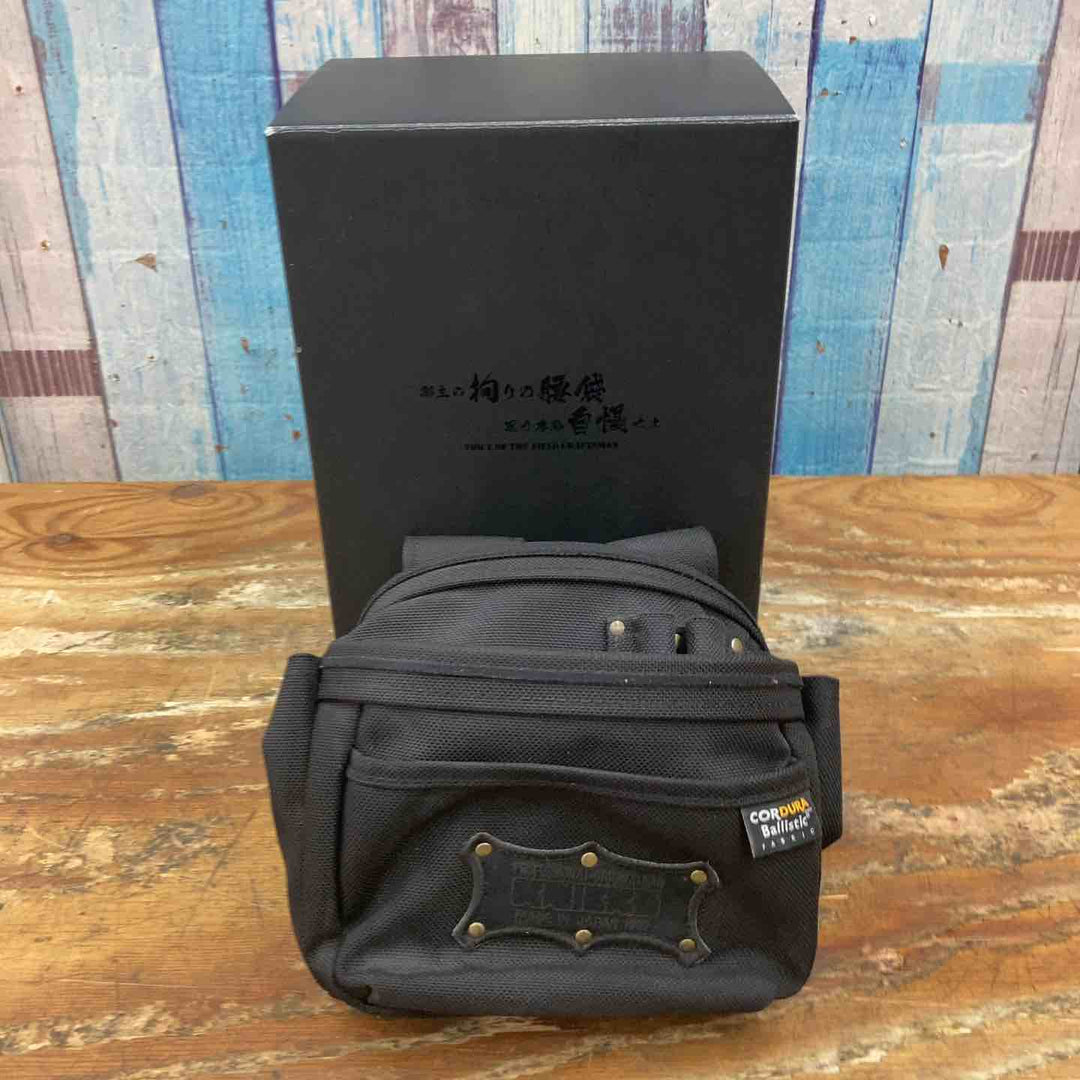□ニックス(KNICKS) コーデュラバリスティック チェーンタイプ3段腰袋 BA-301DDX【柏店】