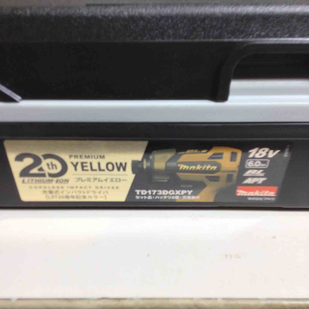 ☆マキタ(makita) コードレスインパクトドライバー TD173DGXPY LTX20周年限定色 プレミアムイエロー【戸田店】