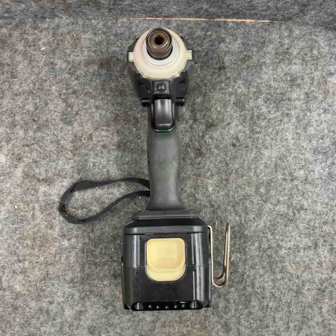 ★マキタ(makita) コードレスインパクトドライバー TD162DRGXB ケース(14.4V6.0Ahバッテリー*2、[60][25]、充電器)【鴻巣店】