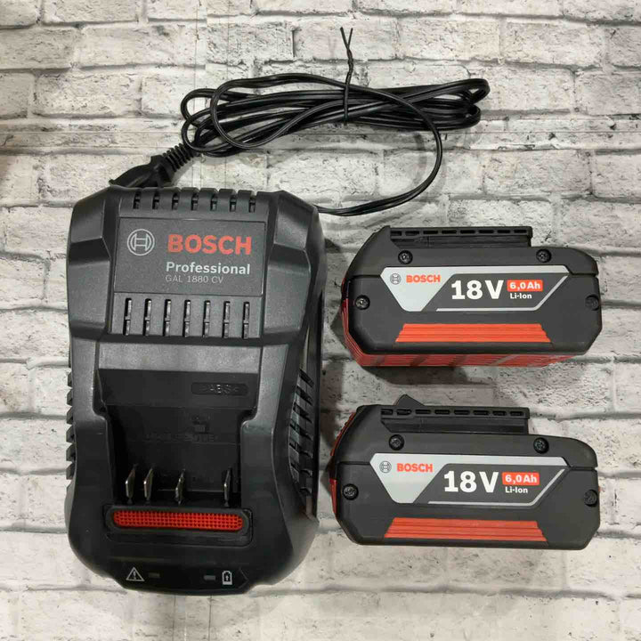 ◇ボッシュ(BOSCH) コードレスインパクトドライバー (6.0Ahバッテリー2個・充電器・キャリングケース付) GDR18V-200C6【川口店】