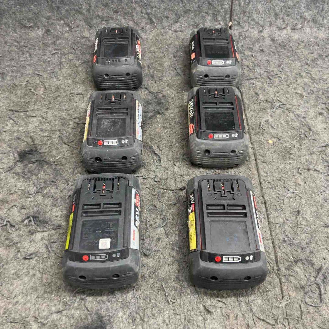 ボッシュ BOSCH 36Vバッテリー*6 (4.0Ah*3。2.0Ah*1。2.6Ah*2) 充電器 AL3640CV【鴻巣店】