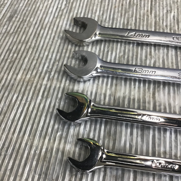 スナップオン(Snap-on) コンビネーションレンチ OEXM140B SOEXM13 SOEXLM11B SOEXLM10B【中古品】