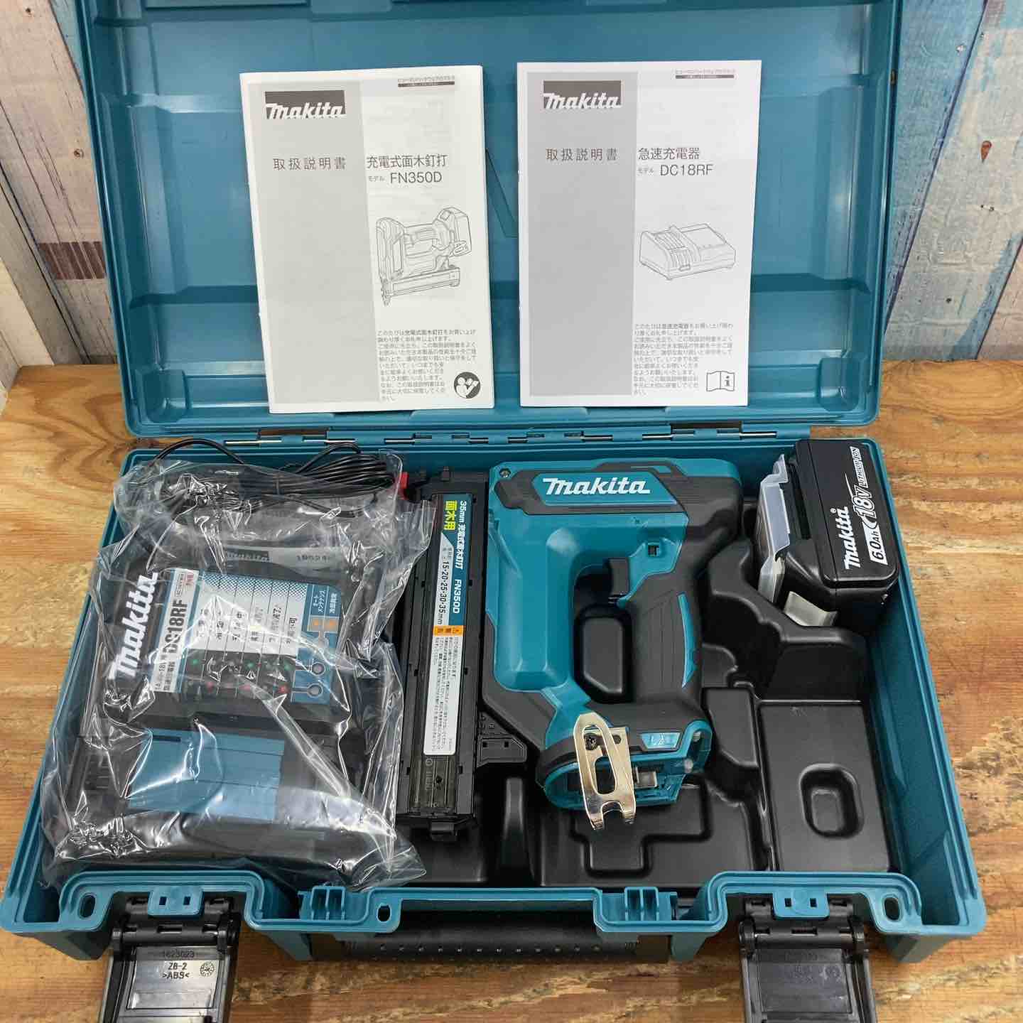 ★マキタ(makita) コードレスフィニッシュネイラ FN350DRG【柏店】 ☆マキタ(makita) コードレスフィニッシュネイラ FN350DRG【柏店