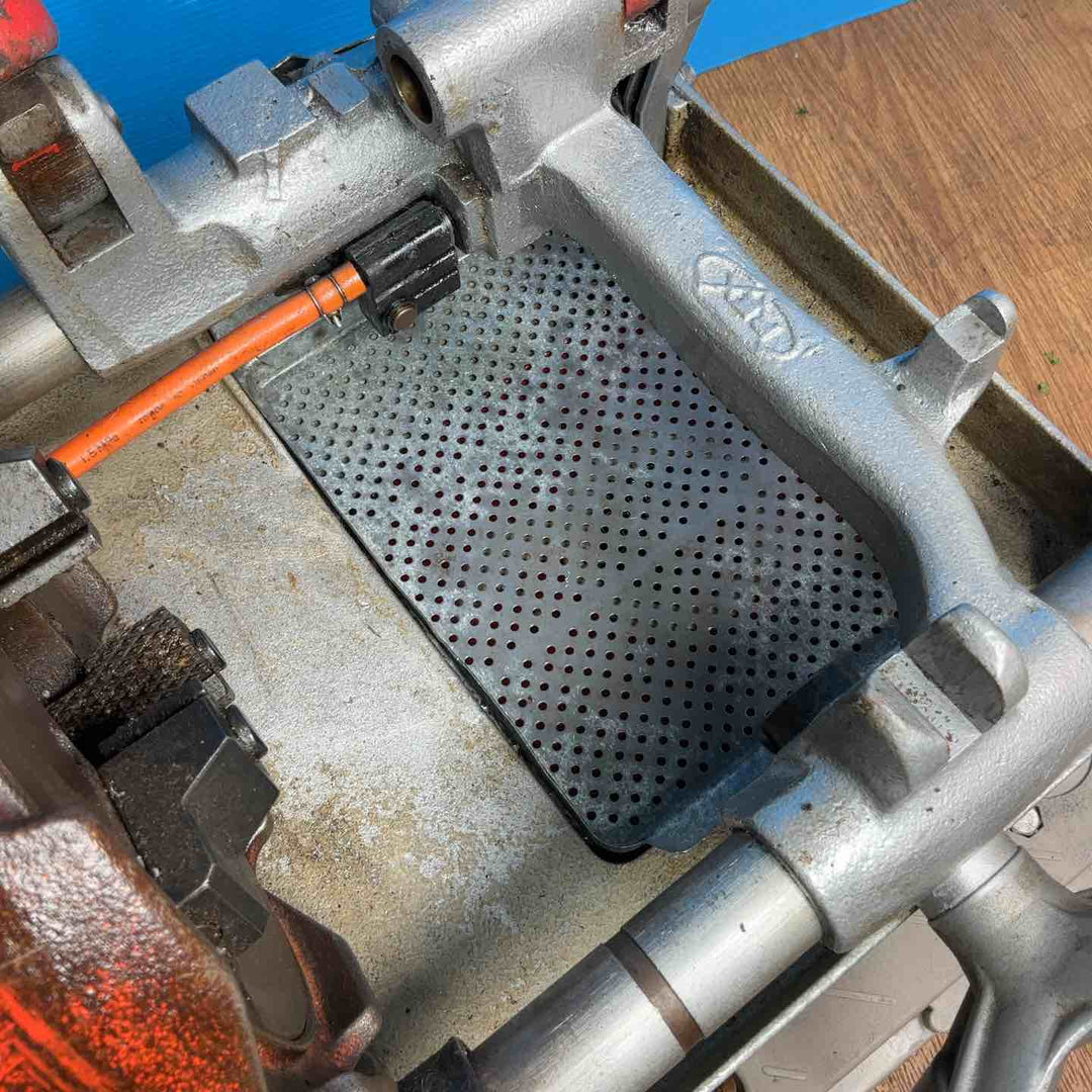 【店頭受取り限定】◇レッキス(REX) ねじ切り機 N50A3 N50AIII ◎1/2～3/4 ・ 1～2のダイヘッド2個付き 動作確認済み！【岩槻店】