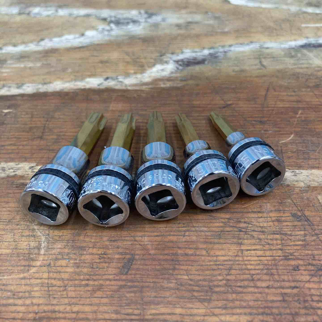 ▲ネプロス(nepros)9.5sq.T型トルクスビットソケットセット[5コ組]NTQ6T05A【柏店】