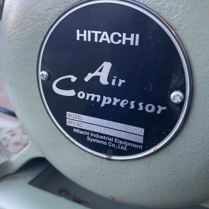 【中古品／店頭受取り限定】日立　ベビコン　2.2OP-9.5GB5　50Hz　3馬力　200V【八潮店】