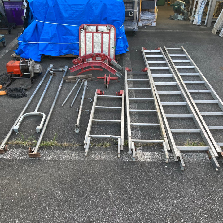 【中古品／店頭受取り限定】小俣製作所 セビー高速ウィンチ W950V 荷揚げ機 瓦揚げ機【東大和店】