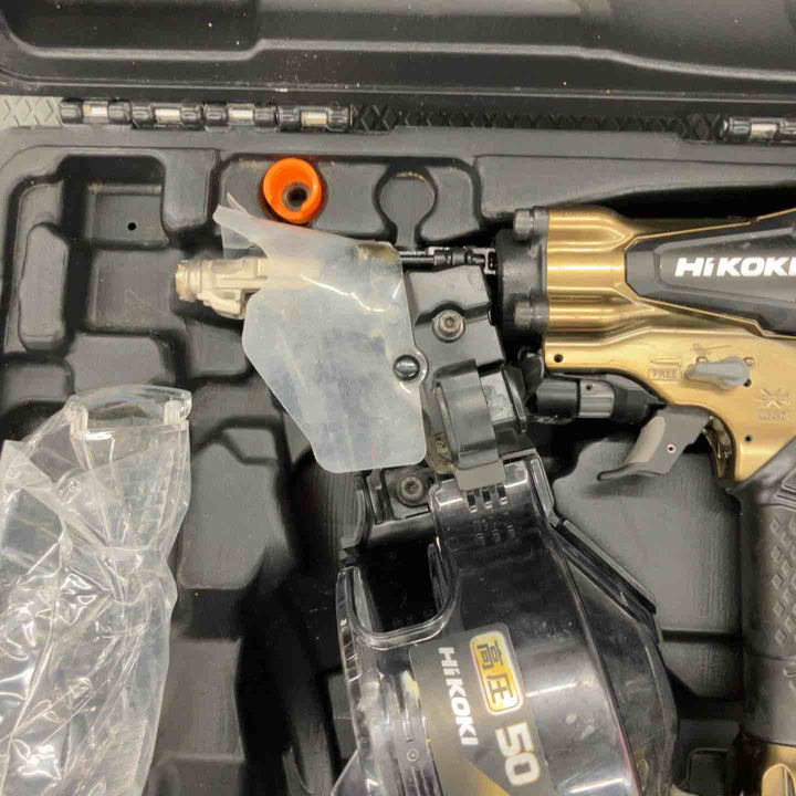 【中古品】ハイコーキ(HIKOKI ※旧:日立工機) 高圧エア釘打ち機 NV50HR2(S)【所沢店】