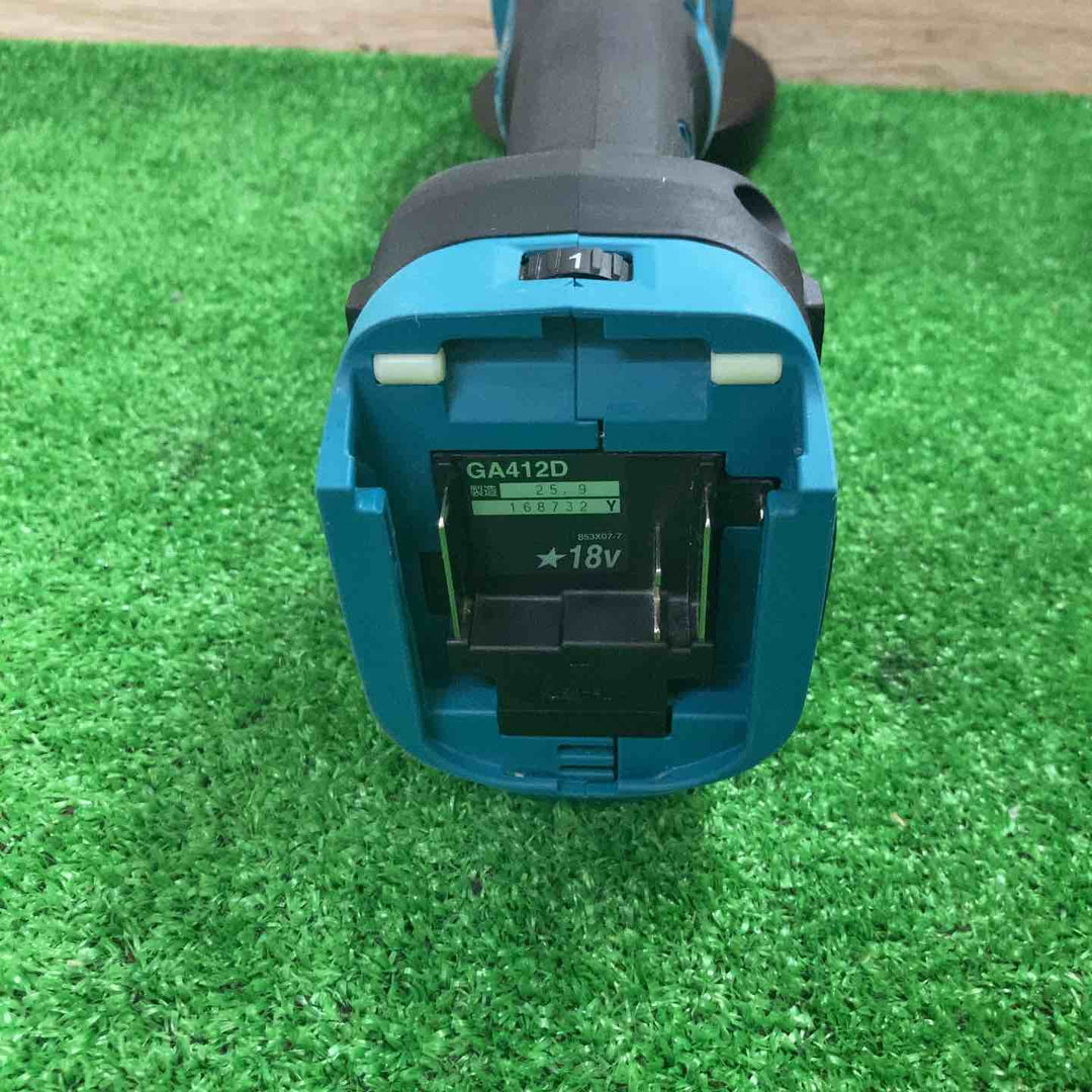 ★マキタ(makita) 100mmコードレスディスクグラインダ GA412DZ【町田店】