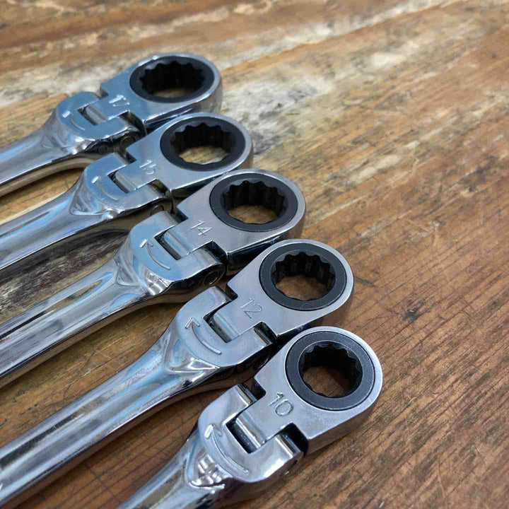 ▲KTC(京都機械工具)ラチェットめがねレンチ両頭首振りタイプ【柏店】