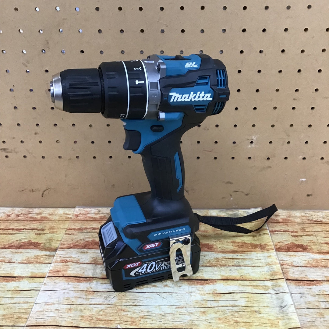 【未使用】 マキタ makita 40Vmax コードレス振動ドリルドライバー HP002GRDX 【桶川店】