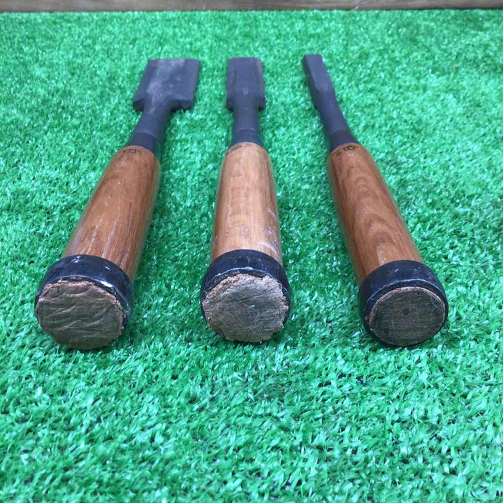 【中古・現状品】 正道 銘 鑿 のみ ＊3本組 【鴻巣店】
