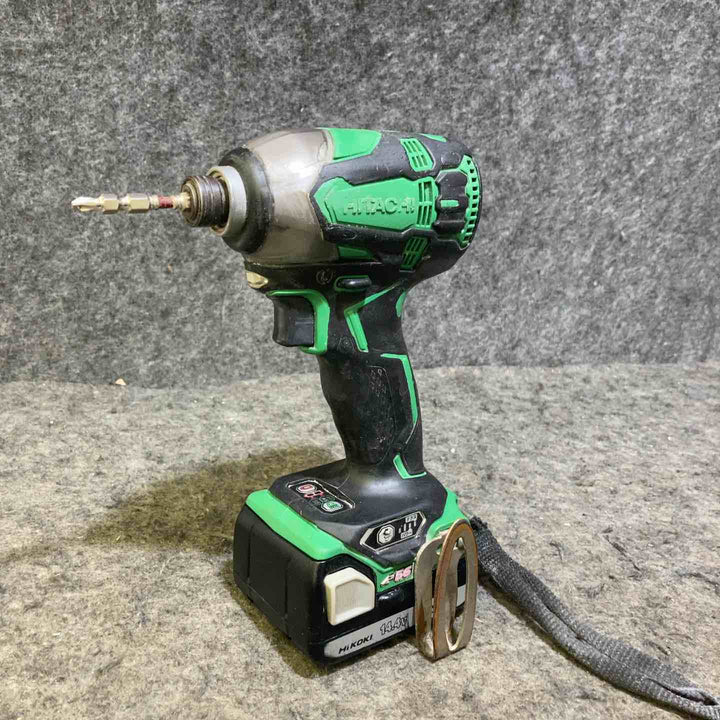 日立工機 14.4Vコードレスインパクトドライバ WH14DDL2(2LSCK)【桶川店】