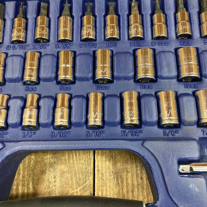 ブルーポイント(BluePoint) ジェネラル 1/4(6.35mm)ソケットセット 47ピース 型式不明【所沢店】