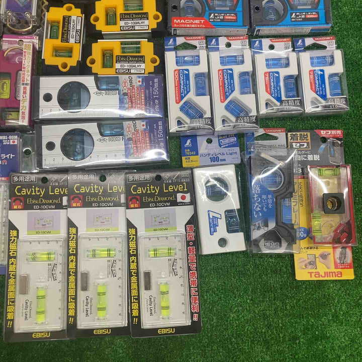 ▼18go【未開封/送料無料】水平器 磁石モデル マグネット付き まとめ売り エビスダイヤモンド シンワ等【川越店】