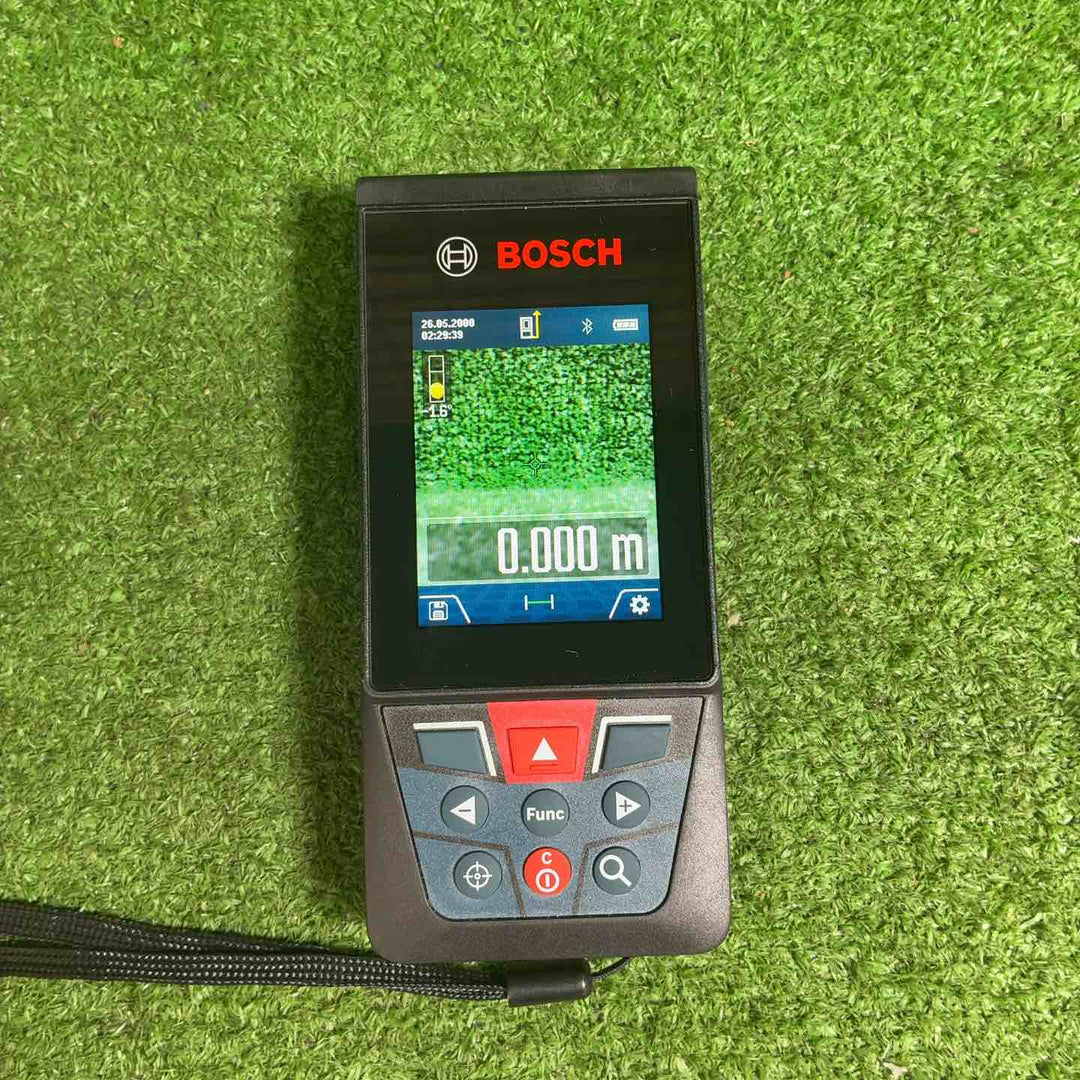 【美品】 ボッシュ (BOSCH) データ転送レーザー距離計 GLM150C 【藤沢店】