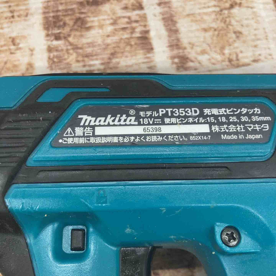 【中古品】マキタ(makita) コードレスピンネイラ PT353DZ【所沢店】