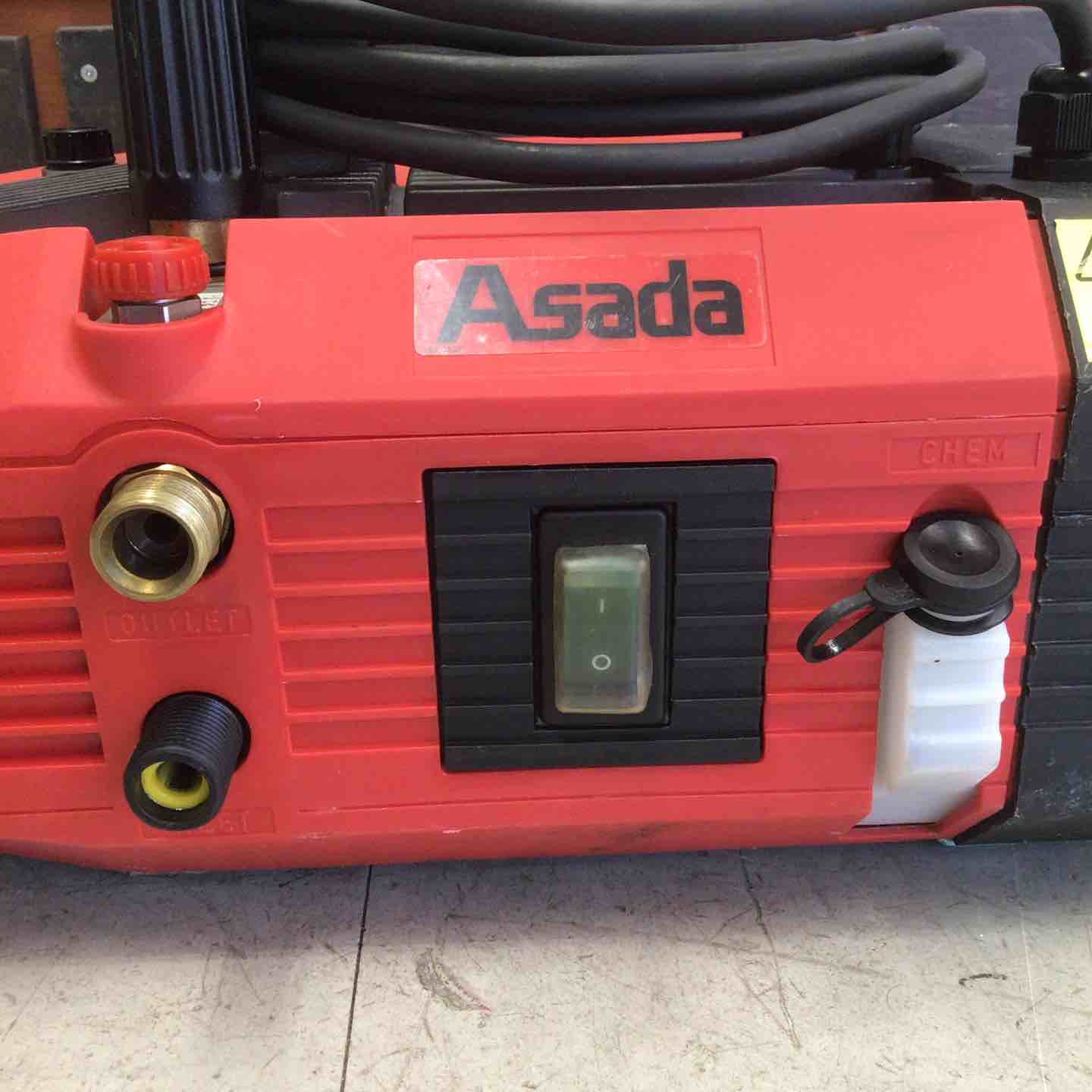 現状品 / 店頭受取り限定】 アサダ/ASADA 高圧洗浄機 8.5/60 HD8506