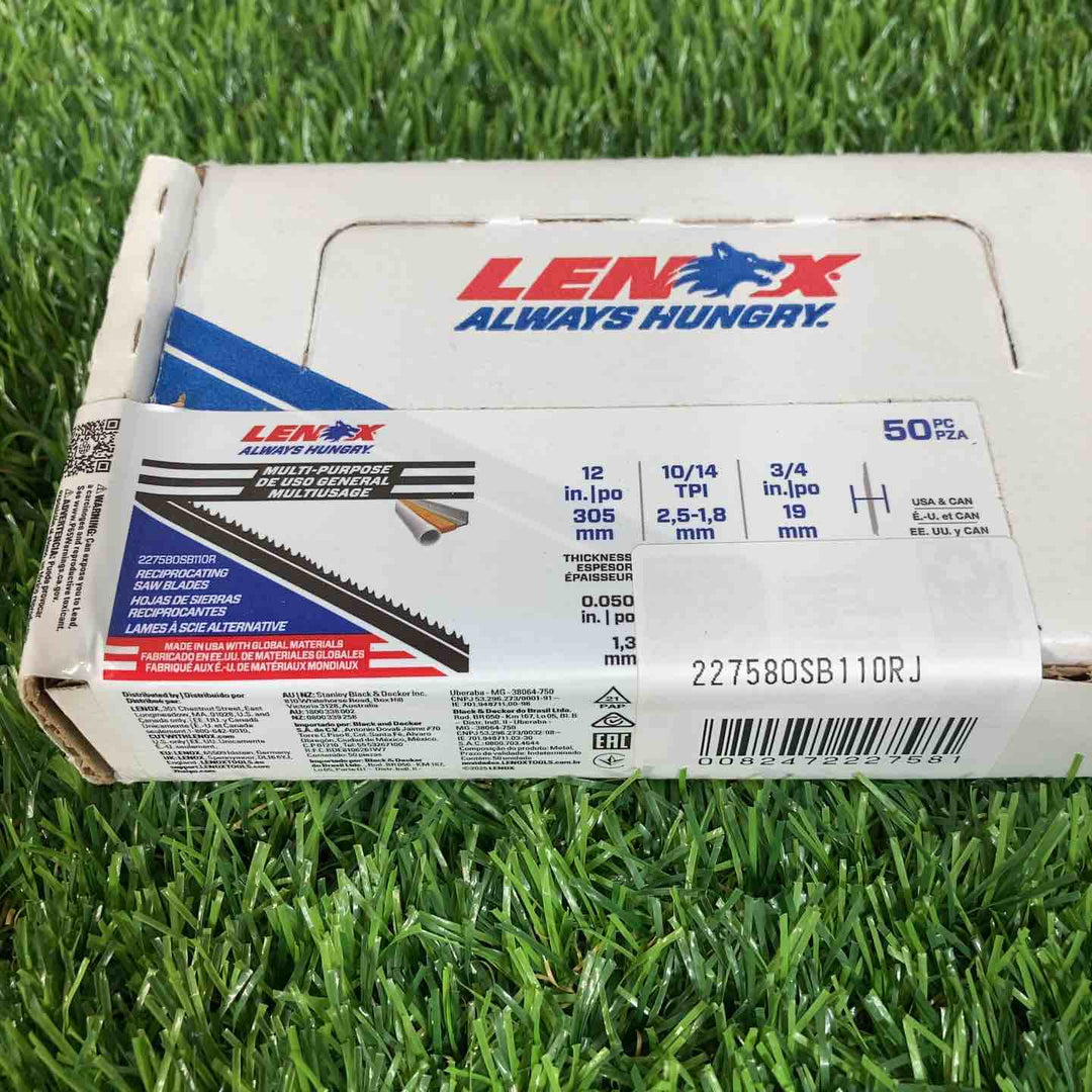 ◇レノックス(LENOX) バイメタルセーバーソーブレード 300mm 10/14山 (50枚) 22758OSB110R【戸田店】