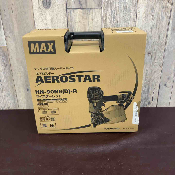 【未使用(店頭展示品)】 マックス(MAX) 高圧エア釘打ち機 HN-90N6(D)-R 【東大和店】