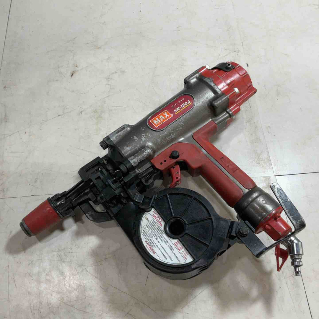 【現状品】◇マックス(MAX) 高圧コンクリート用エア釘打ち機 HN-120A 保証なし【川口店】