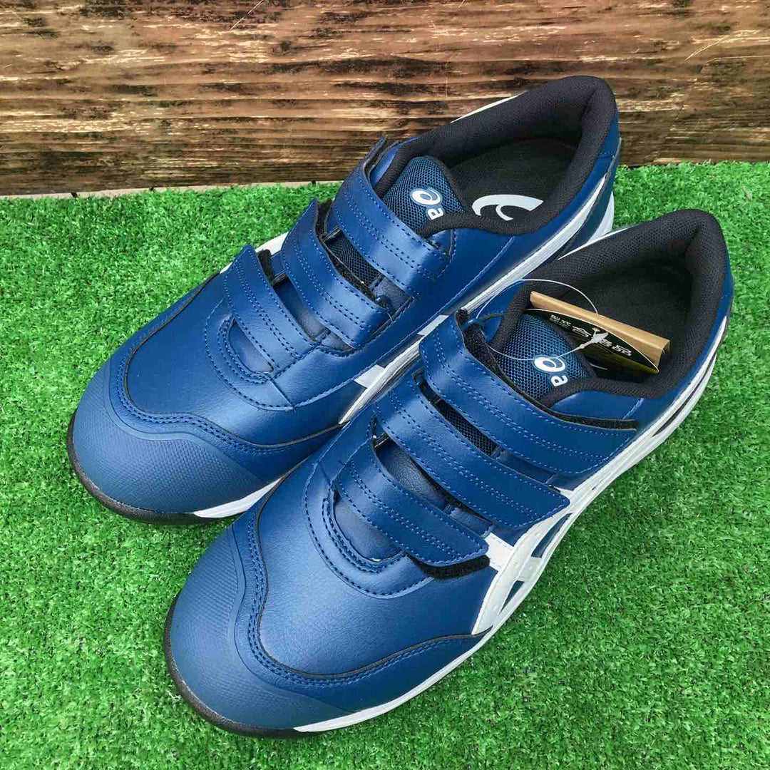 ◇[アシックス]安全靴 作業靴 ウィンジョブ MAKOBLUE/WHITE CP311　1273A110-400　28.0cm【川越店】